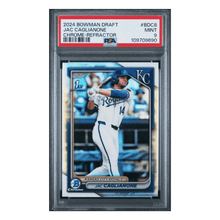 Jac Caglianone PSA 9 2024 Bowman Draft Chrome Refractor Card #BDC8