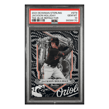 Jackson Holliday PSA 10 2024 Bowman Sterling Tek-Blue Refractor #d/25 Card #ST9