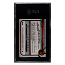 Jackson Holliday SGC 9.5 2022 Bowman Draft Chrome Refractor Card #BDC-168