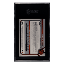 Jackson Holliday SGC 9.5 2022 Bowman Draft Chrome Refractor Card #BDC-168