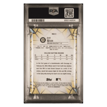 Jacob Wilson PSA 10 2023 Topps Bowman Draft Glass Card #BGA5