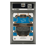 Jahmyr Gibbs PSA 10 2023 Panini Select Tri Color Prizm Rookie RC #d /259 Card #34