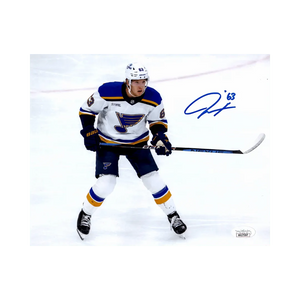Jake Neighbours St Louis Blues Autographed 8x10 Photo - JSA COA
