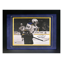 Jake Neighbours St Louis Blues Autographed Framed 8x10 Photo - Fan Cave COA