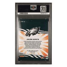 Jalen Hurts PSA 10 2021 Panini Donruss Optic My House! Card #MH14