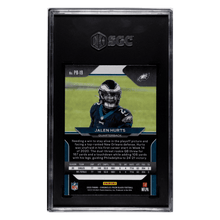 Jalen Hurts SGC 10 2020 Panini Chronicles Prizm Black Red Rookie RC Card #PB-19