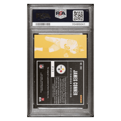 James Conner PSA 7 2020 Panini Honors Recollection Collection Autographs #1/1 Card #360