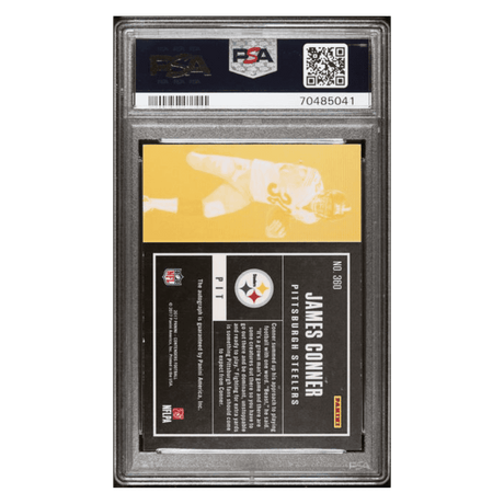 James Conner PSA 7 2020 Panini Honors Recollection Collection Autographs #1/1 Card #360