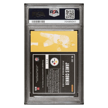 James Conner PSA 7 2020 Panini Honors Recollection Collection Autographs #1/1 Card #360