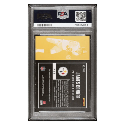 James Conner PSA 7 2020 Panini Honors Recollection Collection Autographs #1/1 Card #360