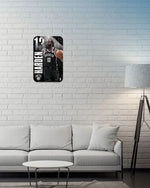 
James Harden Brooklyn Nets Plastic Player Clubhouse Sign — Back