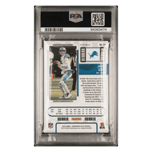 Jared Goff PSA 9 2022 Panini Contenders Optic Red #d/ 175 Card #53