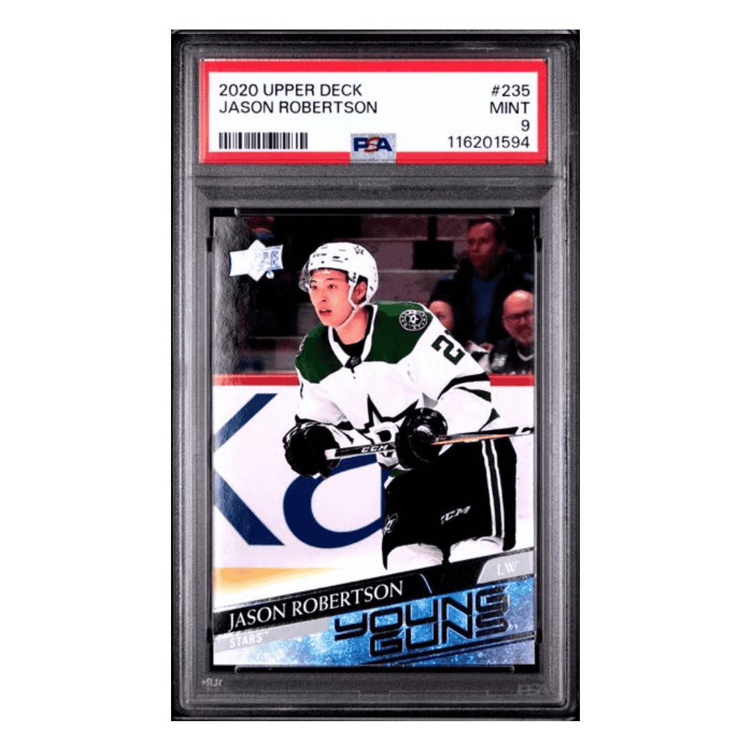 Jason Robertson PSA 9 2020 Upper Deck Young Guns Card #235