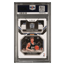 Jason Williams PSA 9 2022 Panini Prizm Sensational Signatures Silver Prizm Card #SSJA