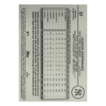 Jasson Dominguez 2024 Topps Chrome Logofractor Image Variation Rookie RC Card #89