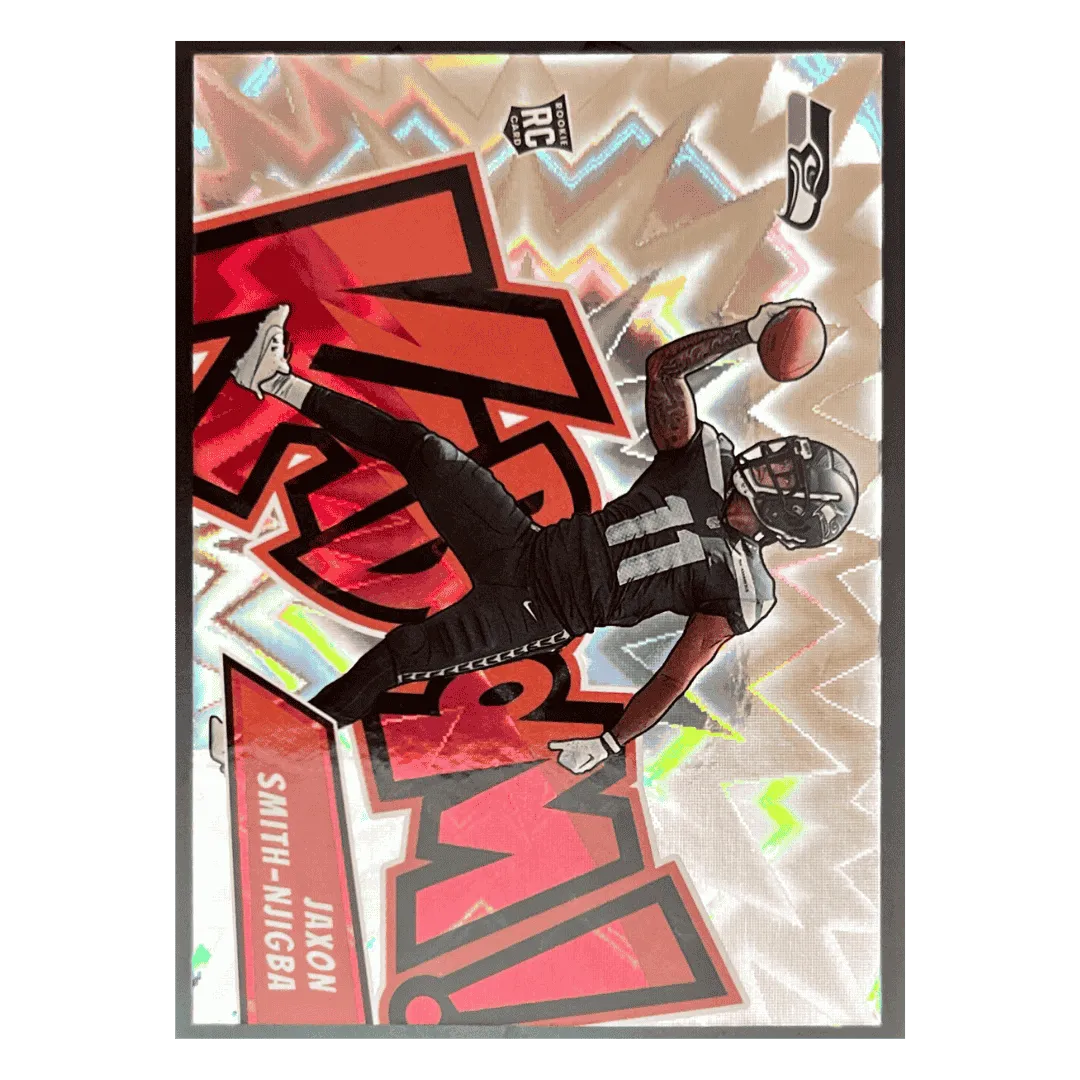 Jaxon Smith-Njigba 2023 Panini Absolute Kaboom! Horizontal Rookie RC Card #15