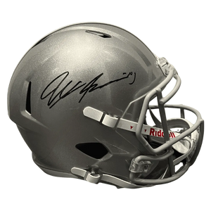 Jaxon Smith-Njigba Ohio State Buckeyes Autographed Full Size Speed Replica Helmet - Beckett COA