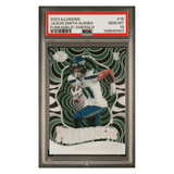 Jaxon Smith-Njigba PSA 10 2023 Panini Illusions Funkadelic Emerald Rookie RC Card #16