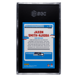 Jaxon Smith-Njigba SGC 10 2023 Panini Donruss Optic Blue Hyper Prizm Rated Rookie Card #293