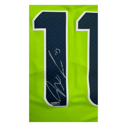 Jaxon Smith-Njigba Seattle Seahawks Alternate Green Nike Autographed Jersey - Fanatics COA