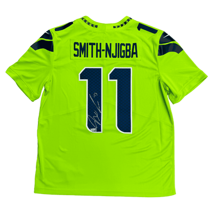 Jaxon Smith-Njigba Seattle Seahawks Alternate Green Nike Autographed Jersey - Fanatics COA