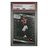 Jayden Daniels PSA 10 2024 Panini Absolute Rookie Card #102