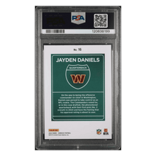 Jayden Daniels PSA 10 2024 Panini Donruss Downtown! Rookie RC Card #16