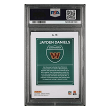 Jayden Daniels PSA 10 2024 Panini Donruss Downtown! Rookie RC Card #16