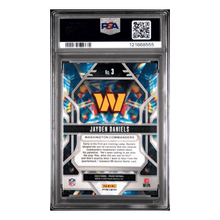 Jayden Daniels PSA 8 2024 Panini Prizm Prizmatic No Huddle Card #3