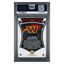 Jayden Daniels PSA 9 2024 Panini Certified Rookie Mirror Orange Rookie RC Card #4