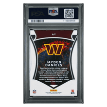 Jayden Daniels PSA 9 2024 Panini Certified Rookie Mirror Orange Rookie RC Card #4