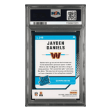 Jayden Daniels PSA 9 2024 Panini Donruss Optic Green Hyper Rated Rookie Card #248