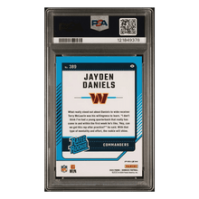 Jayden Daniels PSA 9 2024 Panini Donruss Optic Preview Pink Rated Rookie Card #389