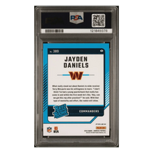 Jayden Daniels PSA 9 2024 Panini Donruss Optic Preview Pink Rated Rookie Card #389