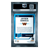 Jayden Daniels PSA 9 2024 Panini Donruss Rated Rookie Card #389