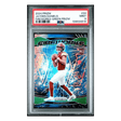 Jayden Daniels PSA 9 2024 Panini Prizm Fireworks Green Rookie RC Card #24