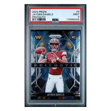 Jayden Daniels PSA 9 2024 Panini Prizm Prizmatic Rookie RC Card #3