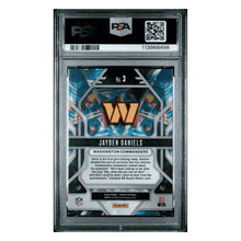 Jayden Daniels PSA 9 2024 Panini Prizm Prizmatic Rookie RC Card #3