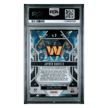 Jayden Daniels PSA 9 2024 Panini Prizm Prizmatic Rookie RC Card #3