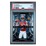 Jayden Daniels PSA 9 2024 Panini Prizm Prizmatic Rookie RC Card #3