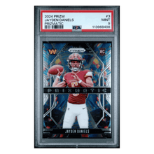 Jayden Daniels PSA 9 2024 Panini Prizm Prizmatic Rookie RC Card #3