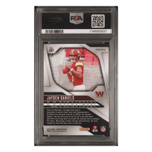 Jayden Daniels PSA 9 2024 Panini Prizm Silver Prizm Rookie RC Card #347