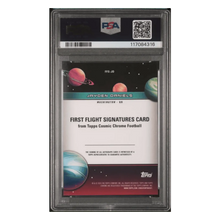 Jayden Daniels PSA 9 2024 Topps Cosmic Chrome First Flight Signature #d/ 75 Card #JD