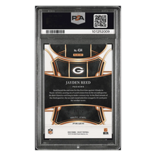 Jayden Reed PSA 10 2023 Panini Select Dragon Scale Prizm Rookie RC Card #434