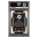 Jaylen Waddle PSA 10 2021 Panini Select Blue Prizm #d /99 Card #248