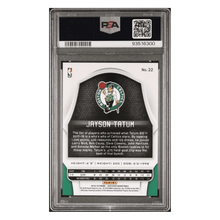 Jayson Tatum PSA 10 2018 Panini Certified Mirror Blue #d/ 199 Card #22