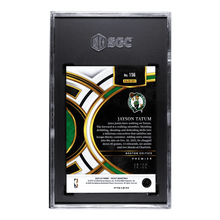 Jayson Tatum SGC 9.5 2023-24 Panini Select Light Blue Disco Prizm 65/99 Card #156