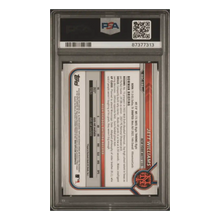 Jett Williams PSA 10 2022 Topps Bowman Draft Chrome Black/ White Raywave Refractor Card #BDC190