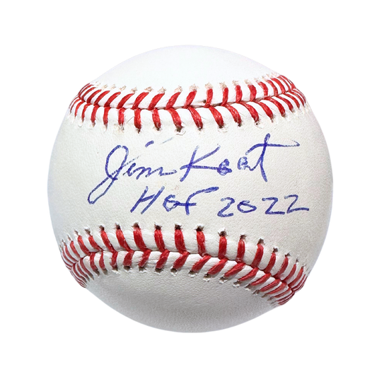 Jim Kaat St Louis Cardinals Autographed Baseball w/ "HOF" Inscription - JSA COA