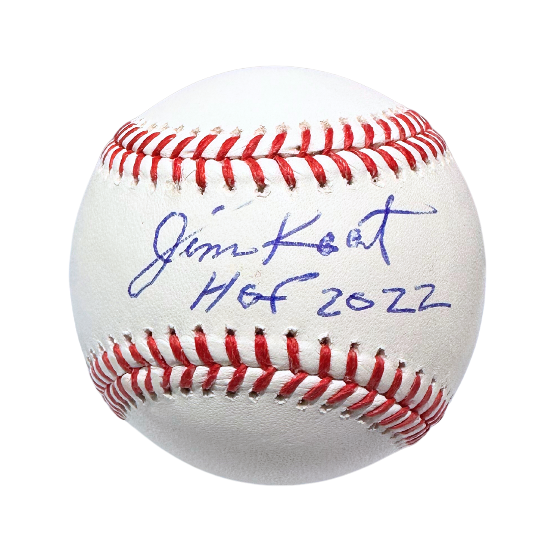 Jim Kaat St Louis Cardinals Autographed Baseball w/ "HOF" Inscription - JSA COA